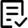 List complete icon